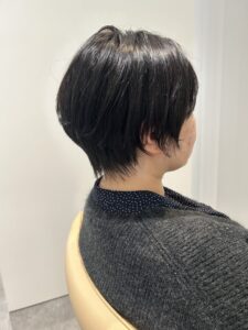 ショートボブのお客様スタイル　菅原